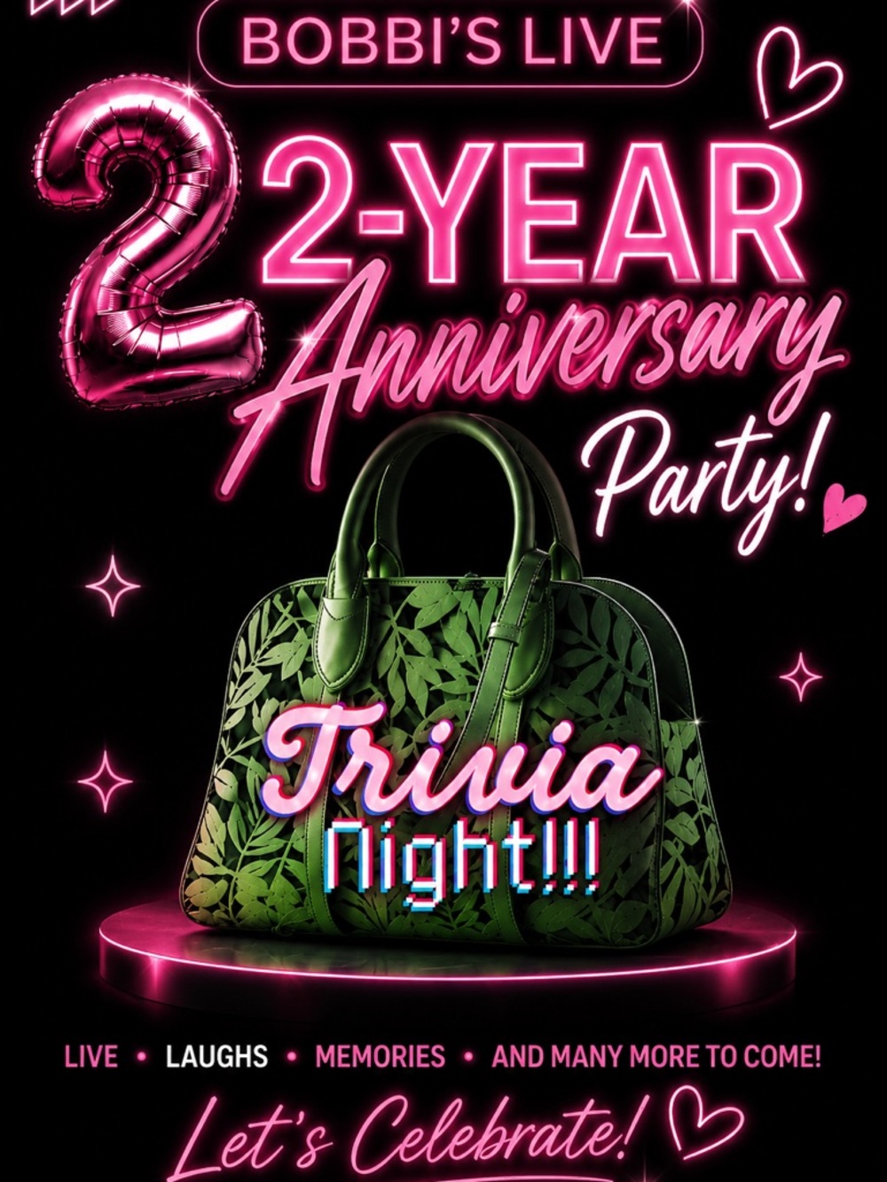 Bobbi’s Trivia & Share Show